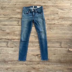 Rag & Bone super skinny jeans in medium wash